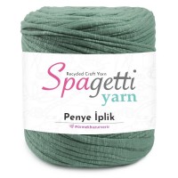 Penye İp Koyu Su Yeşil El Örgü İpliği