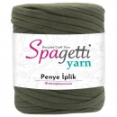 Penye İp Koyu Zeytin Yeşil El Örgü İpliği