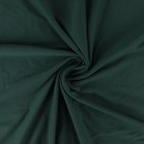 Likralı Pamuklu Süprem Kumaş - Düz - Neft Yeşil 87x176cm