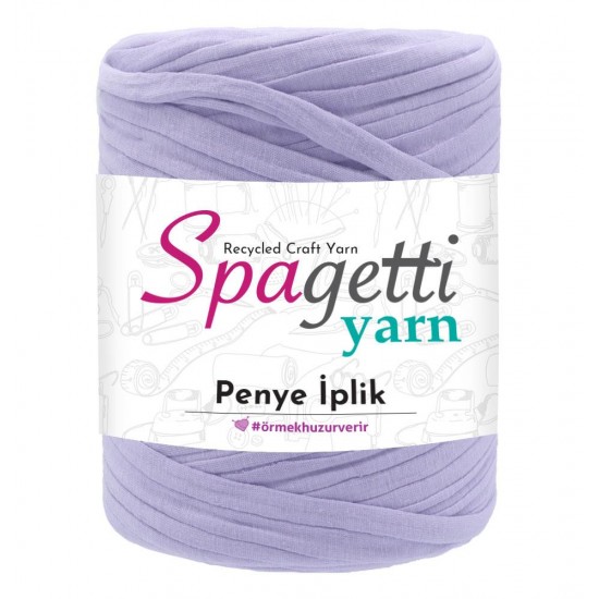 Penye İp Lila El Örgü İpliği