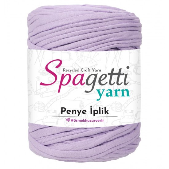 Penye İp Lila El Örgü İpliği