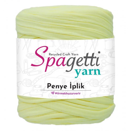 Penye İp Limon Sarı El Örgü İpliği