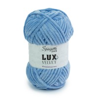 Lux Velvet Açık Mavi Kadife El Örgü İpliği