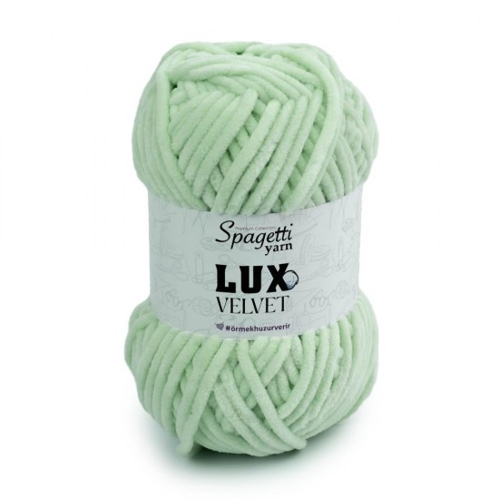 Lux Velvet Su Yeşil Kadife El Örgü İpliği