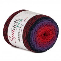 Makrome Cake Dağ Çileği El Örgü İpliği Makrome Cake Dağ Çileği El Örgü İpliği