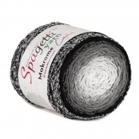 Makrome Cake Siyah Kristal El Örgü İpliği Makrome Cake Siyah Kristal El Örgü İpliği