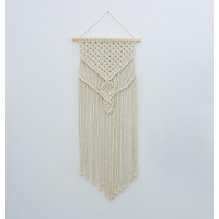 Makrome Duvar Süsü Kiti (Şeker Beyaz)