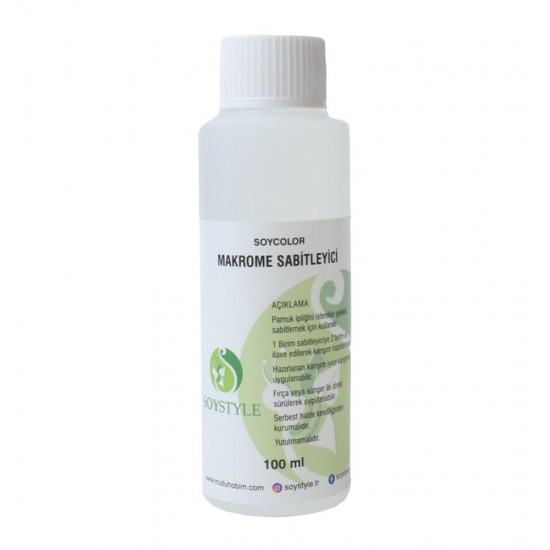 Makrome Sabitleyici Sıvı 100 ml Makrome Sabitleyici Sıvı 100 ml
