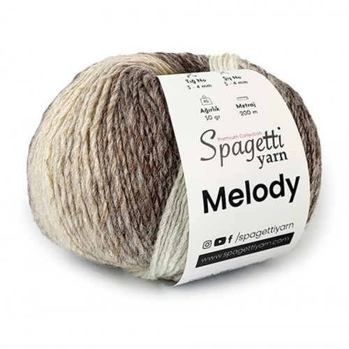 Melody Ebruli El Örgü İpliği