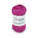 Mercerized Cotton Fuşya El Örgü İpliği