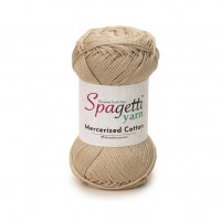 Mercerized Cotton Ekru El Örgü İpliği