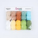 Mercerized Cotton Mini 20g - 10'lu Yeşiller Mercerized Cotton Mini 20g - 10'lu Yeşiller