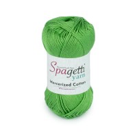 Mercerized Cotton Yeşil El Örgü İpliği