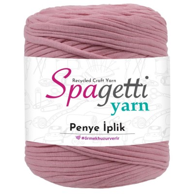 Penye İp Narin Pembe El Örgü İpliği