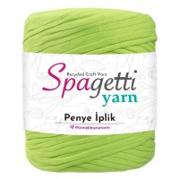 Penye İp Soft Yeşil El Örgü İpliği