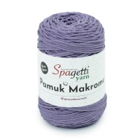 Pamuk Makrome 3mm Lila El Örgü İpliği