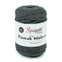 Pamuk Makrome 3mm Füme El Örgü İpliği