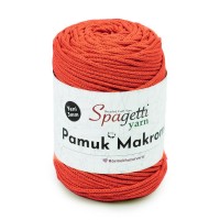 Pamuk Makrome 3mm Turuncu El Örgü İpliği