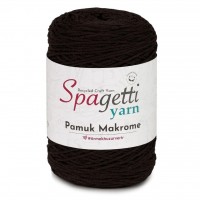 Pamuk Makrome Kahve El Örgü İpliği Pamuk Makrome Kahve El Örgü İpliği