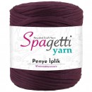 Penye İp Parlak Mor El Örgü İpliği