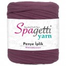 Penye İp Parlak Mürdüm El Örgü İpliği
