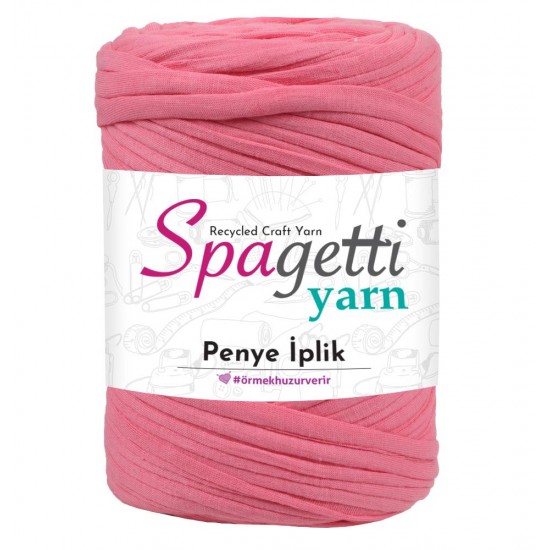 Penye İp Pastel Pembe El Örgü İpliği