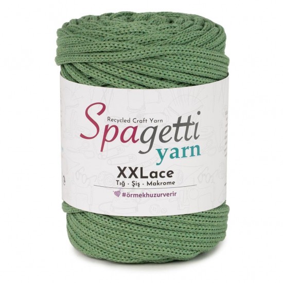 XXLace Pastel Yeşil El Örgü İpliği