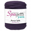 Penye İp Patlıcan Moru El Örgü İpliği