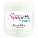 Penye İp Beyaz El Örgü İpliği