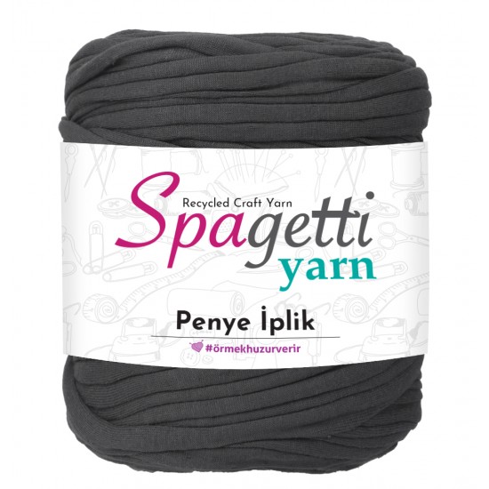 Penye İp Füme Gri El Örgü İpliği