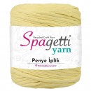 Penye İp Delikli Sarı El Örgü İpliği