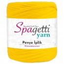 Penye İp Dokulu Sarı El Örgü İpliği