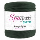 Penye İp Koyu Parlak Yeşil El Örgü İpliği