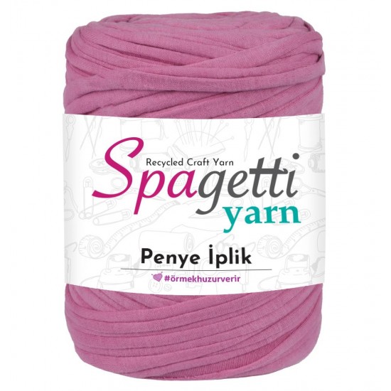 Penye İp Flamingo Pembe El Örgü İpliği