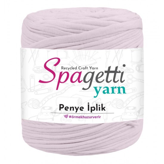 Penye İp Toz Pembe El Örgü İpliği