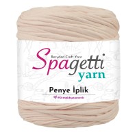 Penye İp Delikli Pudra Pembe El Örgü İpliği