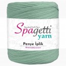 Penye İp Dokulu Su Yeşili El Örgü İpliği