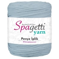 Penye İp Pudra Mavi El Örgü İpliği Penye İp Pudra Mavi El Örgü İpliği