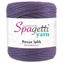 Penye İp Patlıcan Mor El Örgü İpliği
