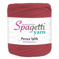 Penye İp Dokulu Gül Kurusu El Örgü İpliği Penye İp Dokulu Gül Kurusu El Örgü İpliği