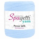 Penye İp Pudra Mavi El Örgü İpliği