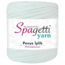 Penye İp Sade Beyaz El Örgü İpliği