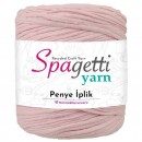 Penye İp Delikli Sütlü Pembe El Örgü İpliği