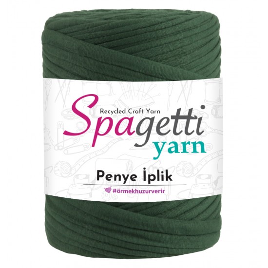 Penye İp Soft Yeşil El Örgü İpliği