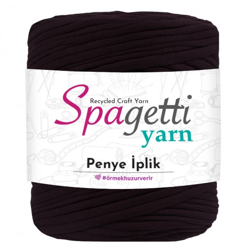 Penye İp Dokulu Koyu Menekşe El Örgü İpliği