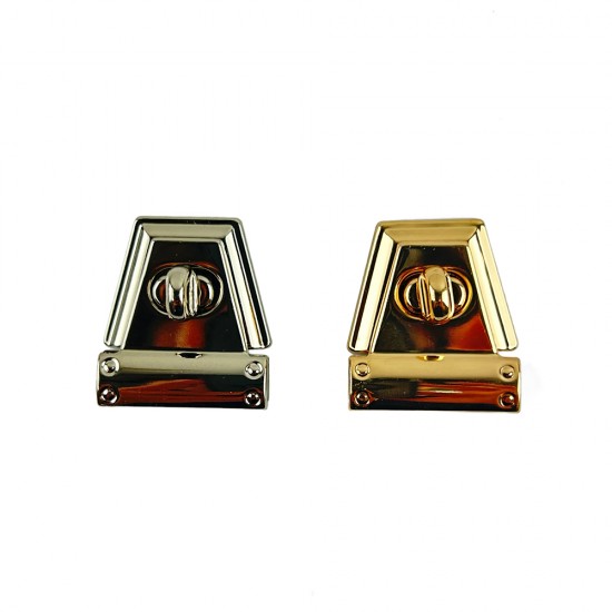 Pirizma Metal Çanta Kilidi