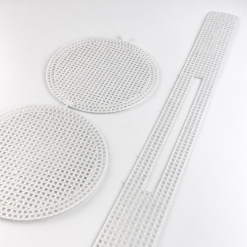 Yuvarlak Plastik Çanta Kanvası