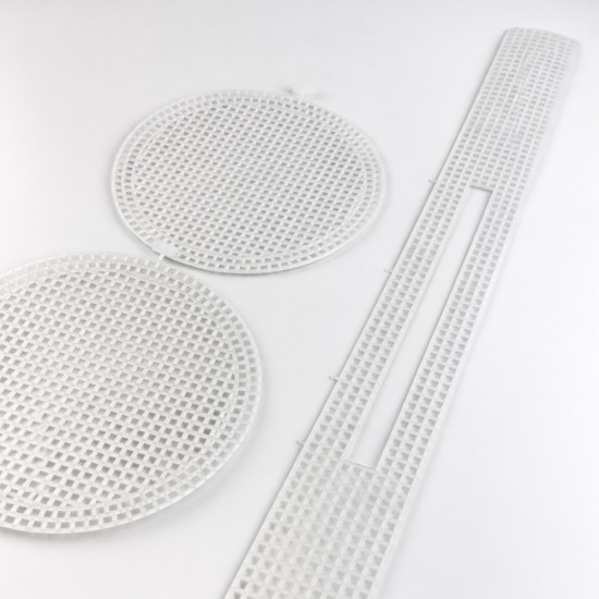 Yuvarlak Plastik Çanta Kanvası