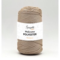 Polyester Makrome 2mm 250g Bej 2 El Örgü İpliği