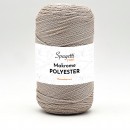 Polyester Makrome 2mm 250g Bej El Örgü İpliği